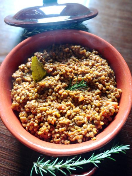 Thjerrëza. Receta gatimi. Dieta mesdhetare.