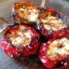 Speca furre me djath. Receta gatimi. Dieta mesdhetare.